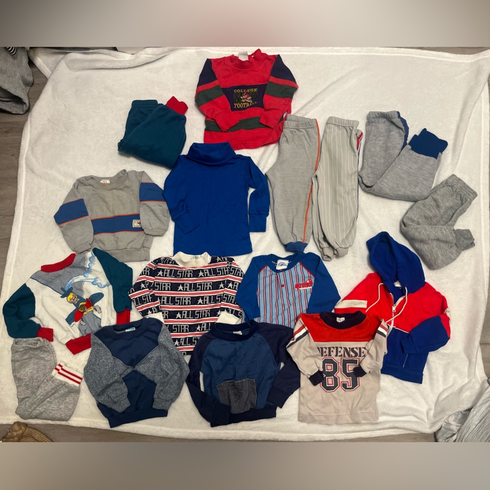 Huge vintage toddler boy lot!!